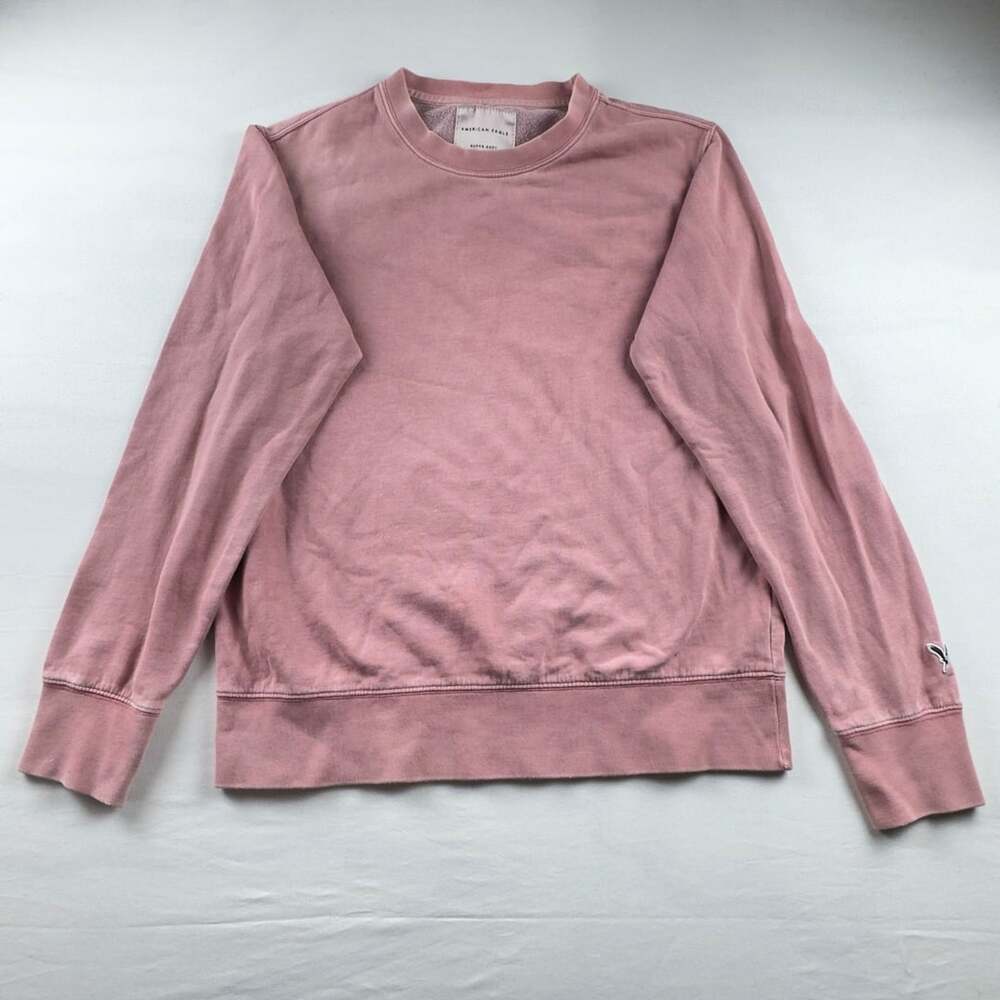 American Eagle Super Soft Crewneck Sweatshirt Pink